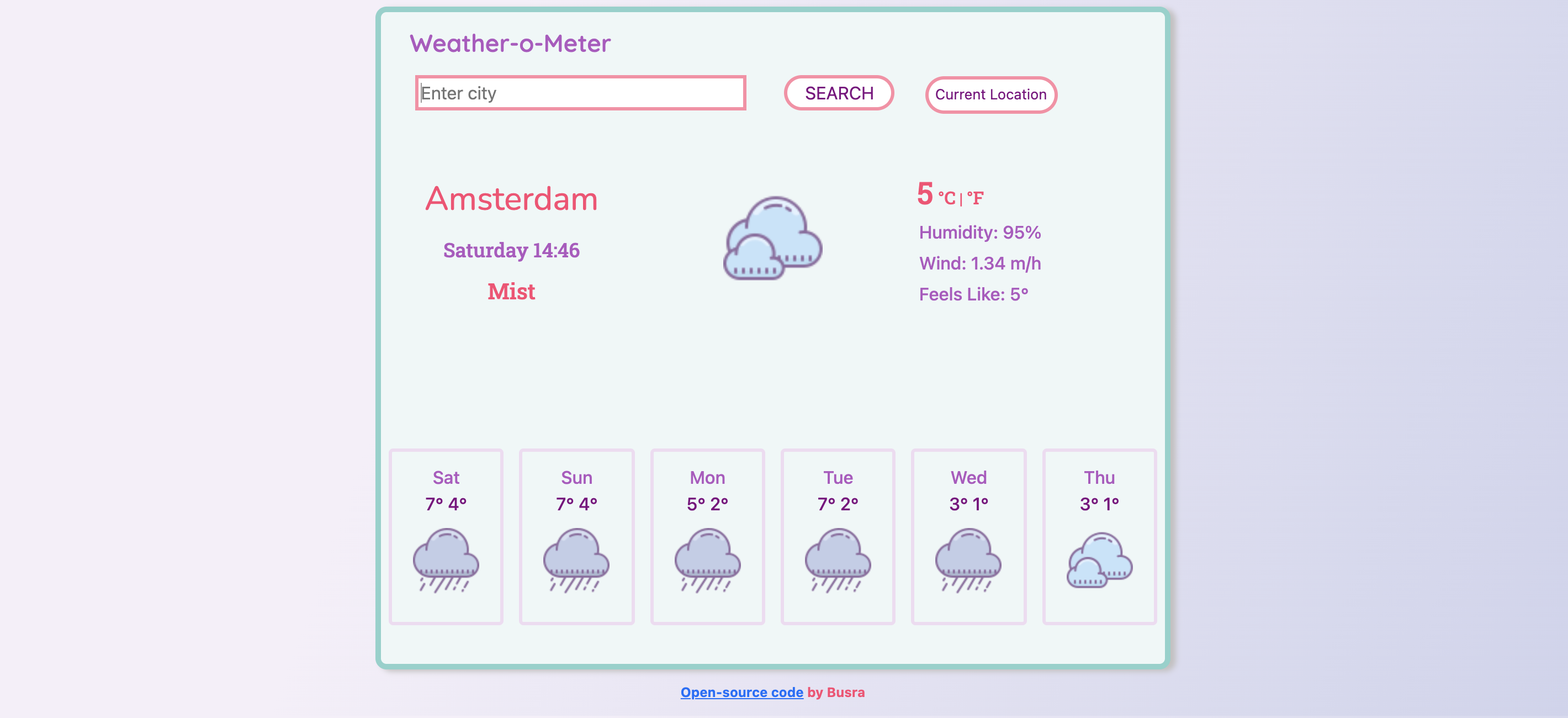 Weather App Project